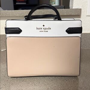 Kate Spade Two-Tone Leather Satchel